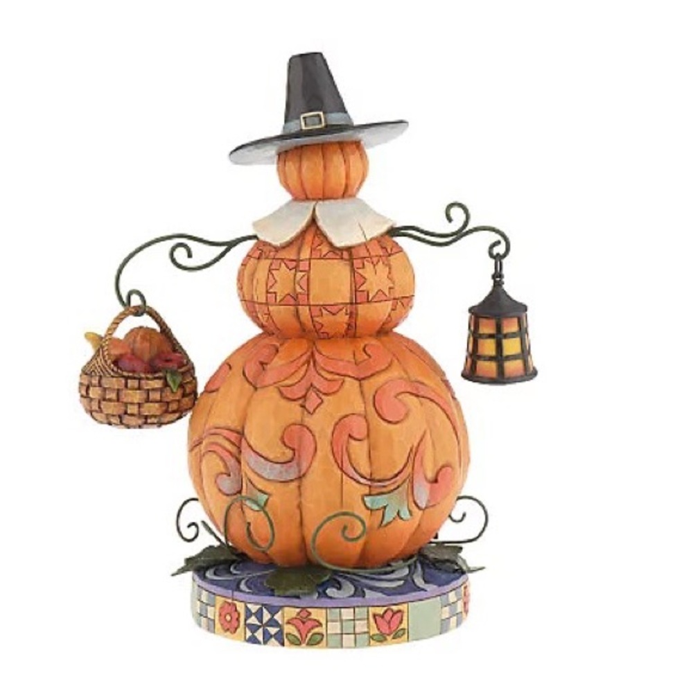 Jim Shore Pilgrim Patch Figurine